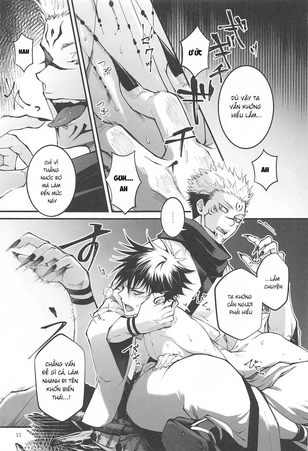 Nơi husbando của bạn bị đụ ná thở Chapter 34 Trang 12