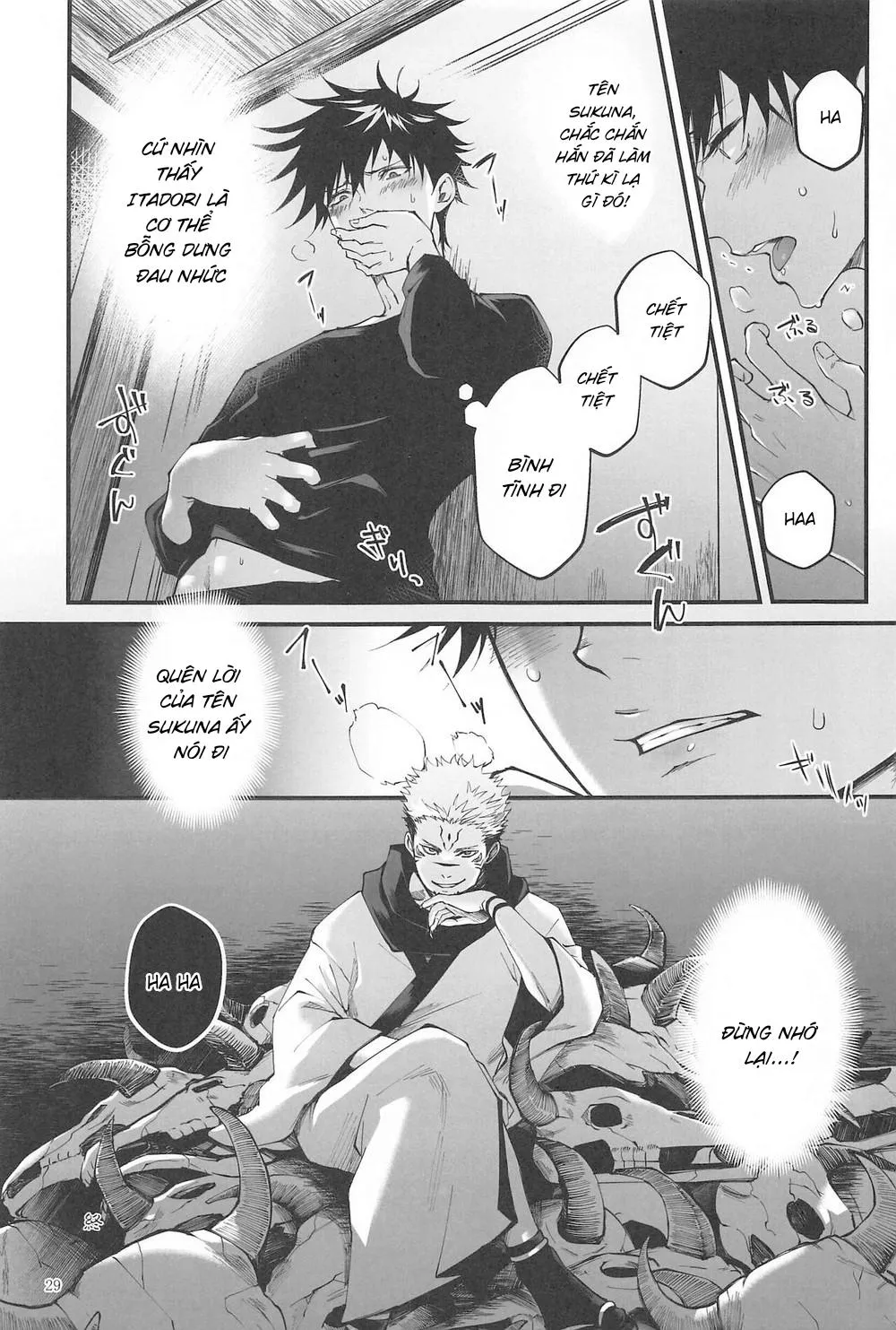 Nơi husbando của bạn bị đụ ná thở Chapter 34 Trang 28