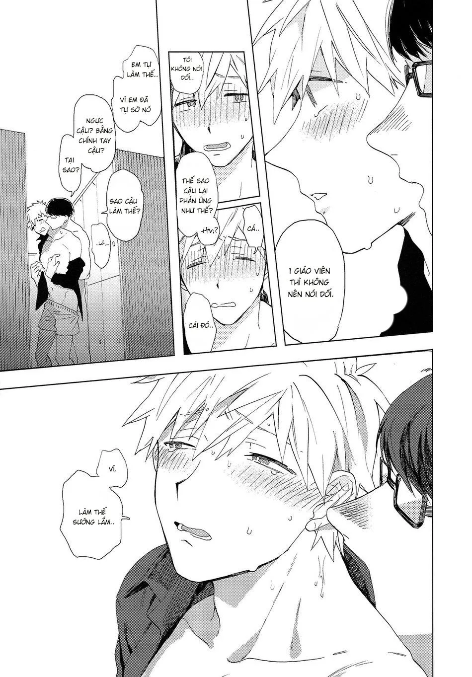 Nơi husbando của bạn bị đụ ná thở Chapter 39 Trang 10