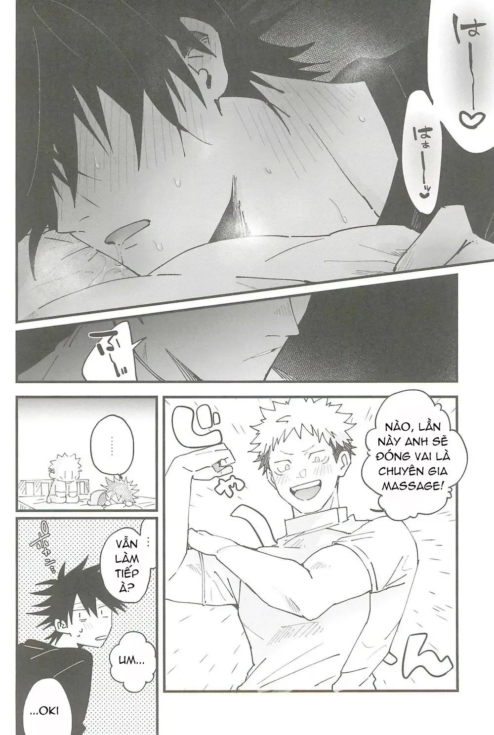 Nơi husbando của bạn bị đụ ná thở Chapter 49 Trang 34