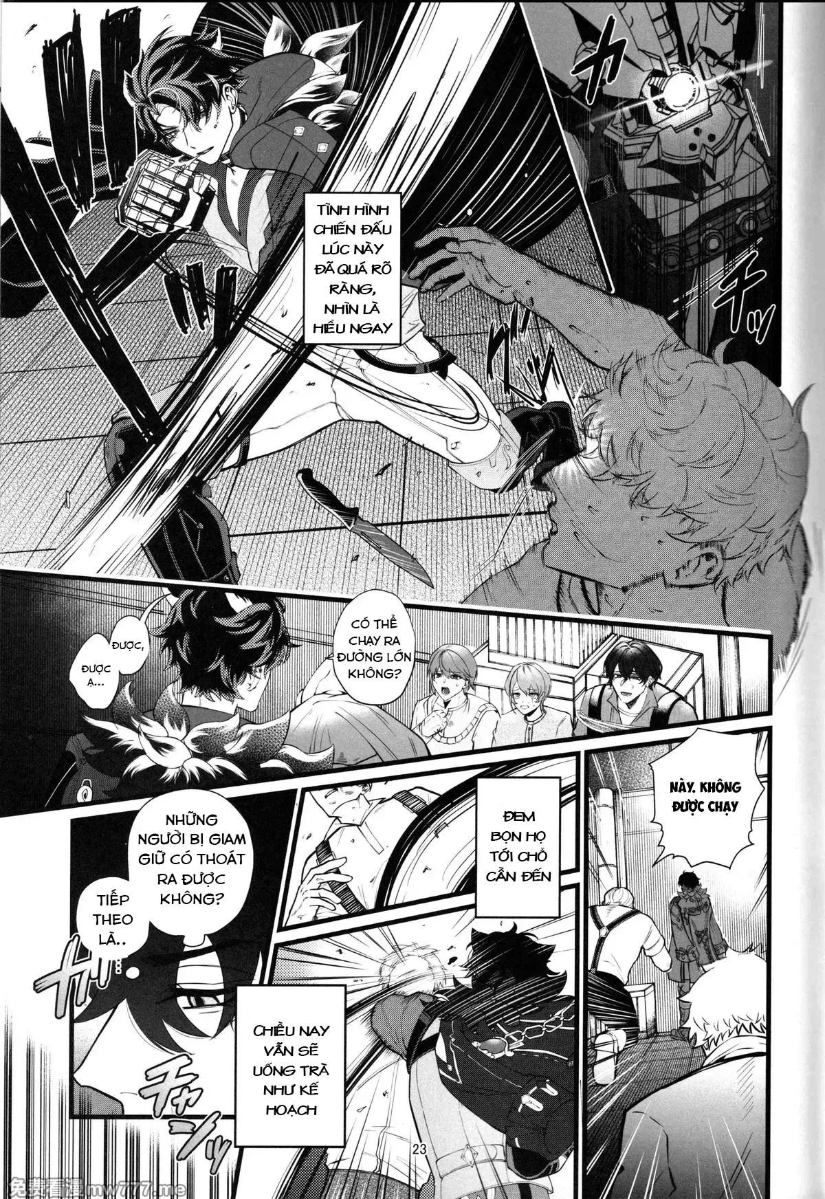 Nơi husbando của bạn bị đụ ná thở Chapter 229 Trang 18