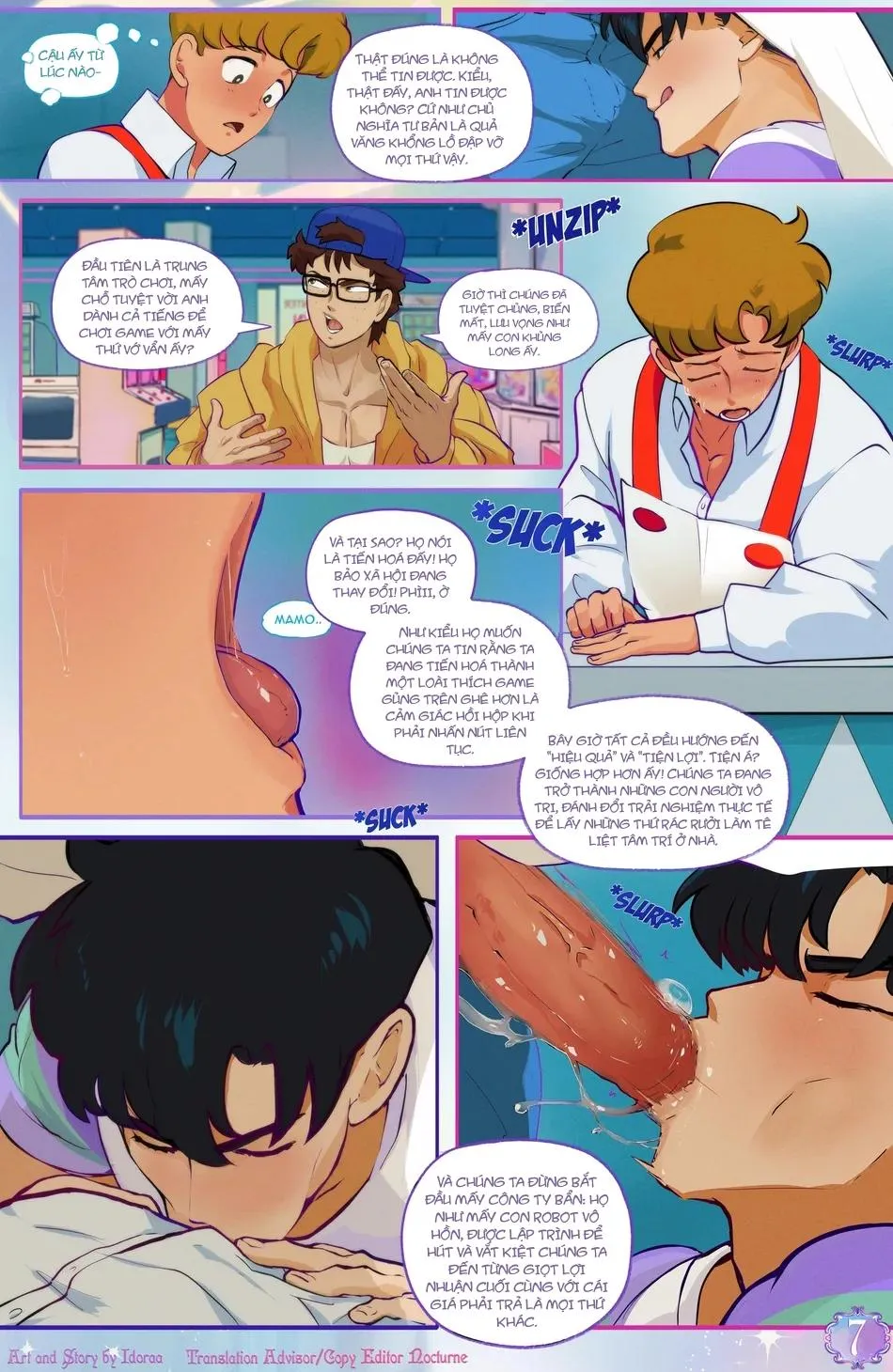 Nơi husbando của bạn bị đụ ná thở Chapter 232 Trang 8