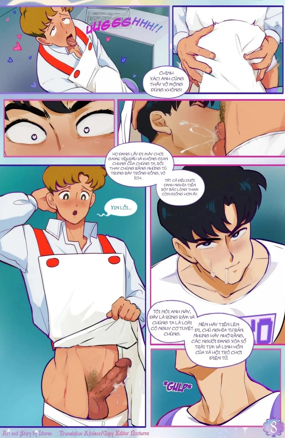 Nơi husbando của bạn bị đụ ná thở Chapter 232 Trang 9