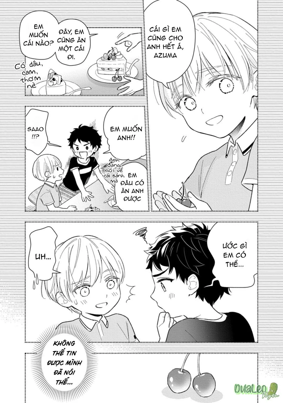 Nơi ngọt ngào nhất của anh trai tôi Chapter 2 Trang 11