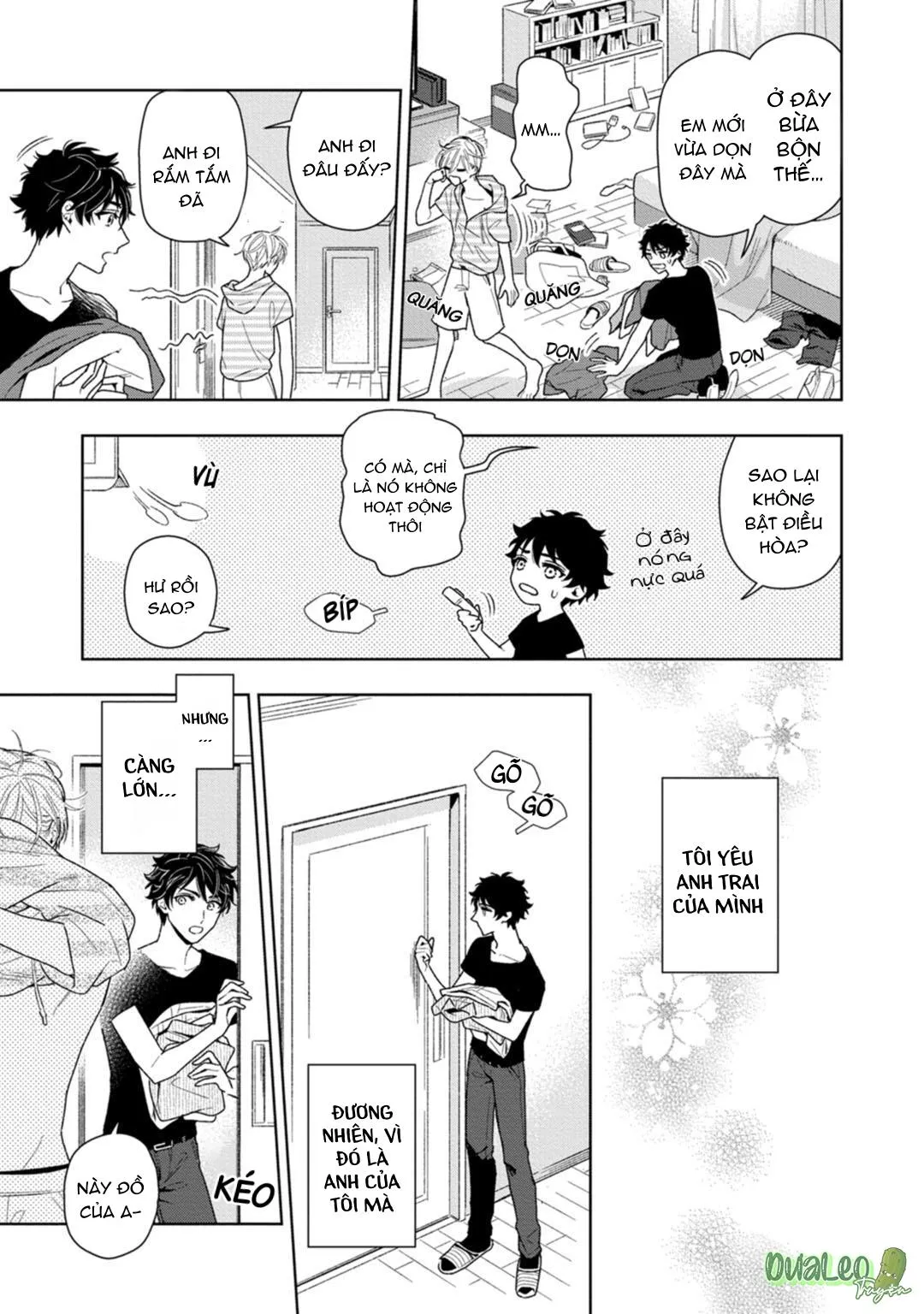 Nơi ngọt ngào nhất của anh trai tôi Chapter 1 Trang 7