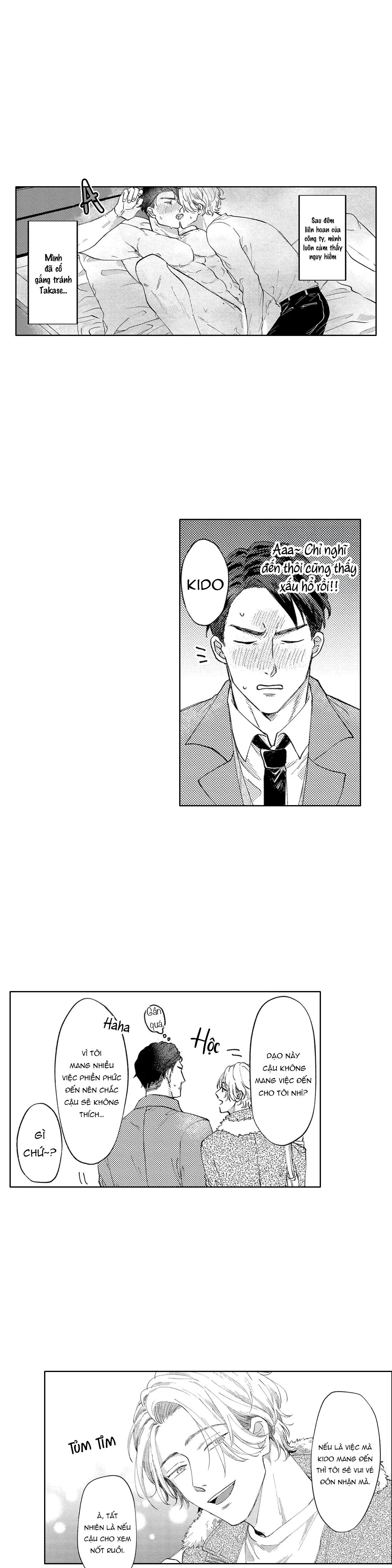 Nốt ruồi của Kido-kun trông thật ngon Chapter 3 Trang 4