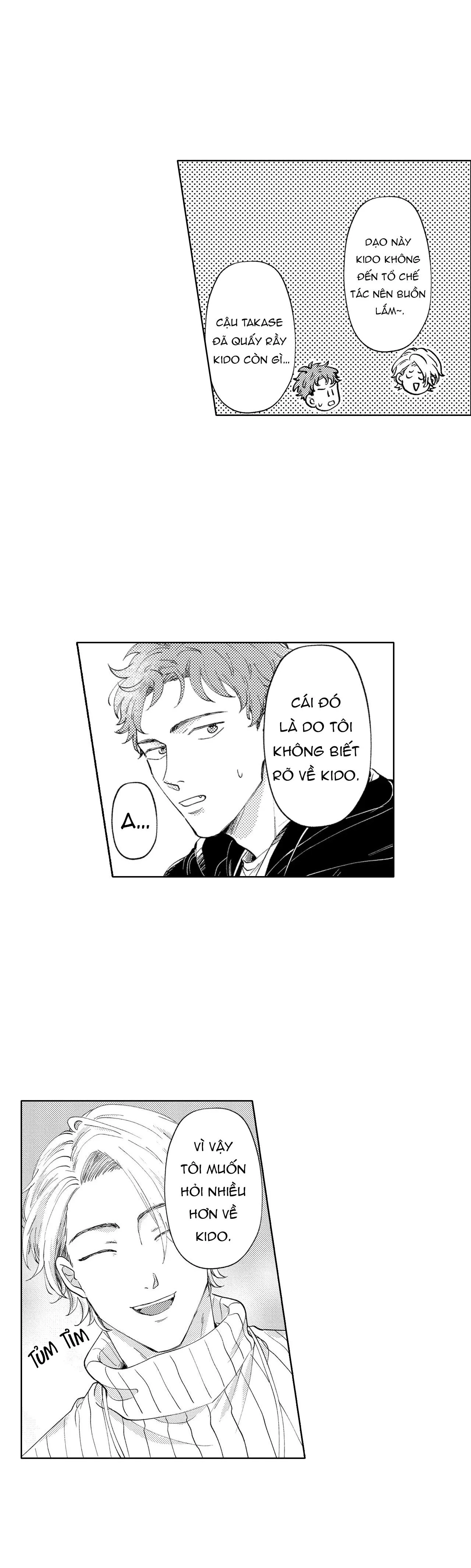 Nốt ruồi của Kido-kun trông thật ngon Chapter 3 Trang 9