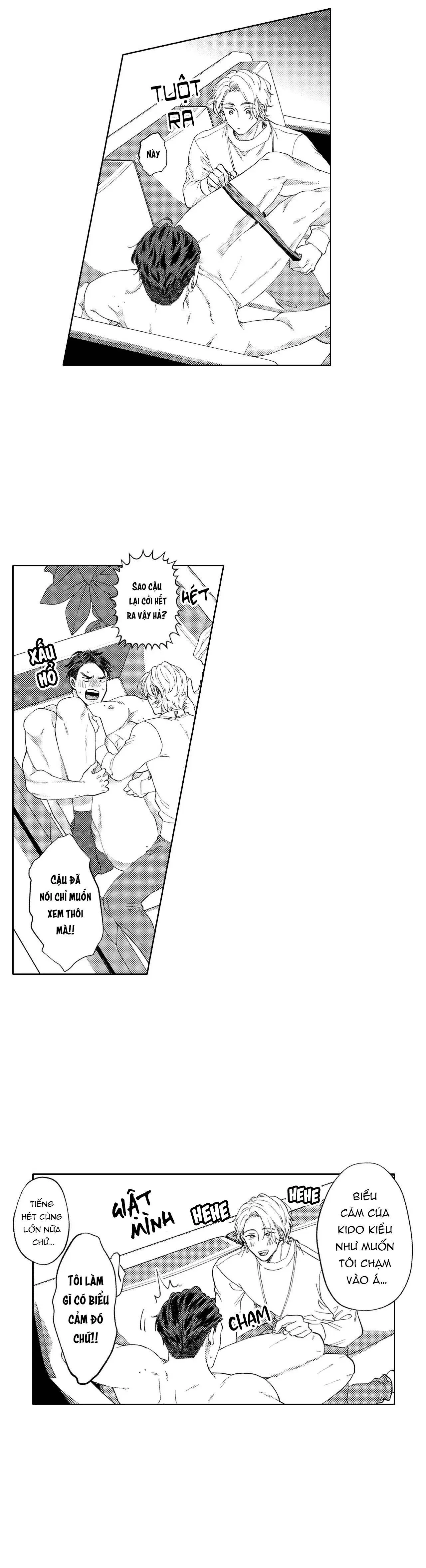 Nốt ruồi của Kido-kun trông thật ngon Chapter 4 Trang 6