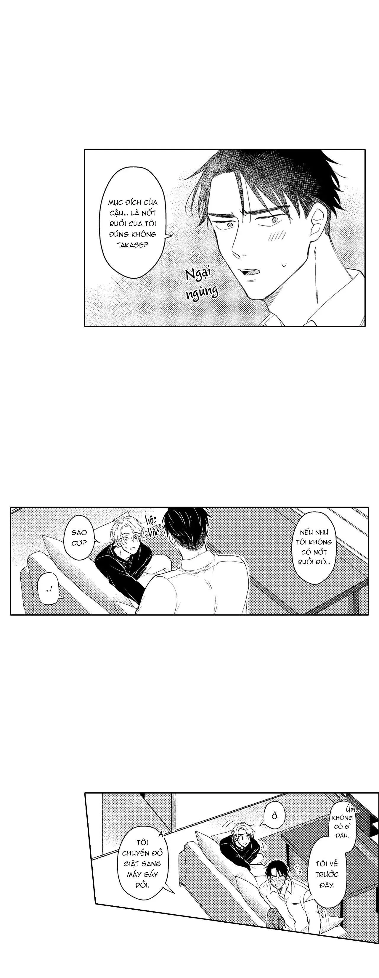 Nốt ruồi của Kido-kun trông thật ngon Chapter 7 Trang 9