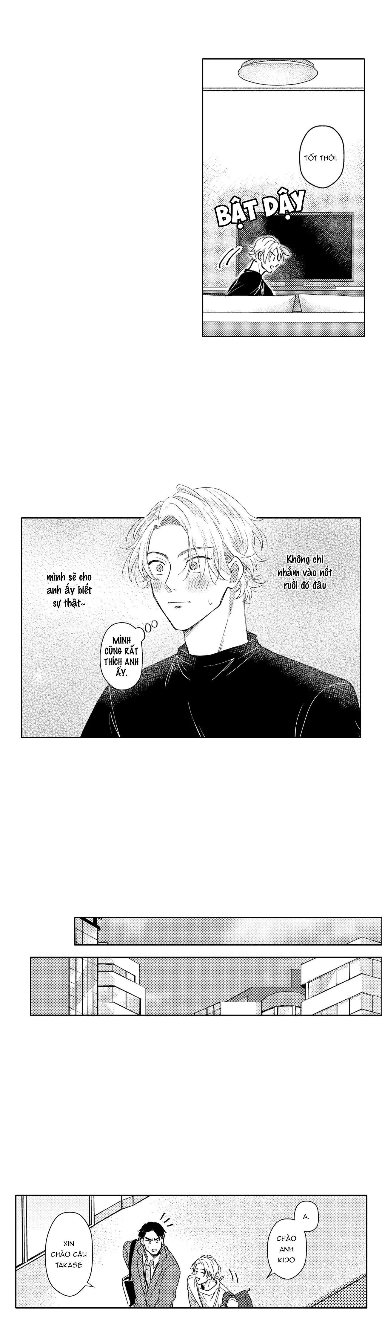 Nốt ruồi của Kido-kun trông thật ngon Chapter 7 Trang 14