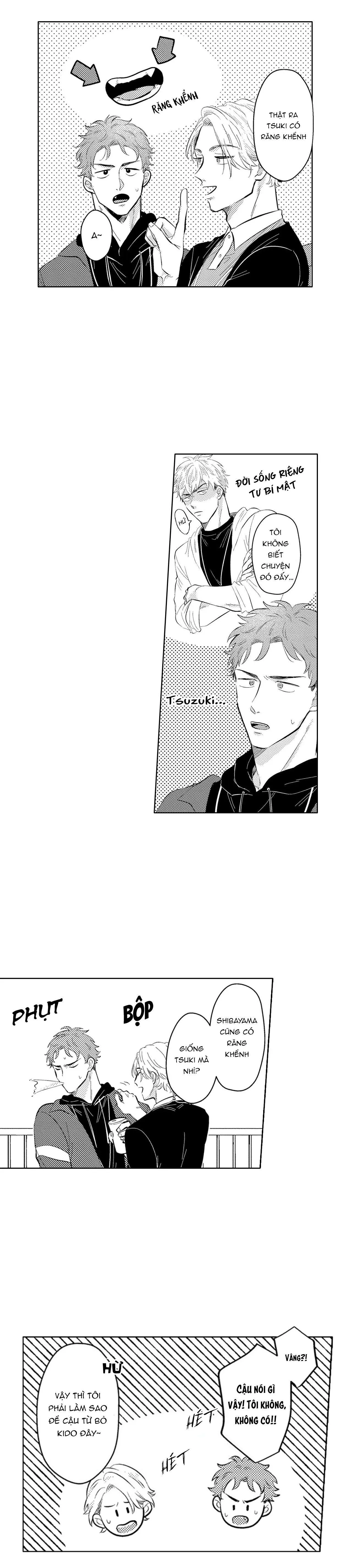 Nốt ruồi của Kido-kun trông thật ngon Chapter 11 Trang 3