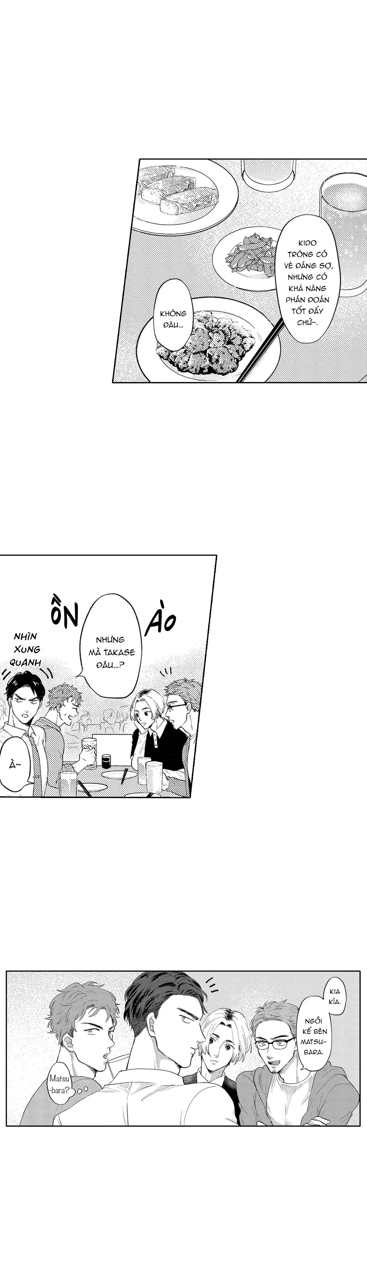 Nốt ruồi của Kido-kun trông thật ngon Chapter 1 Trang 14