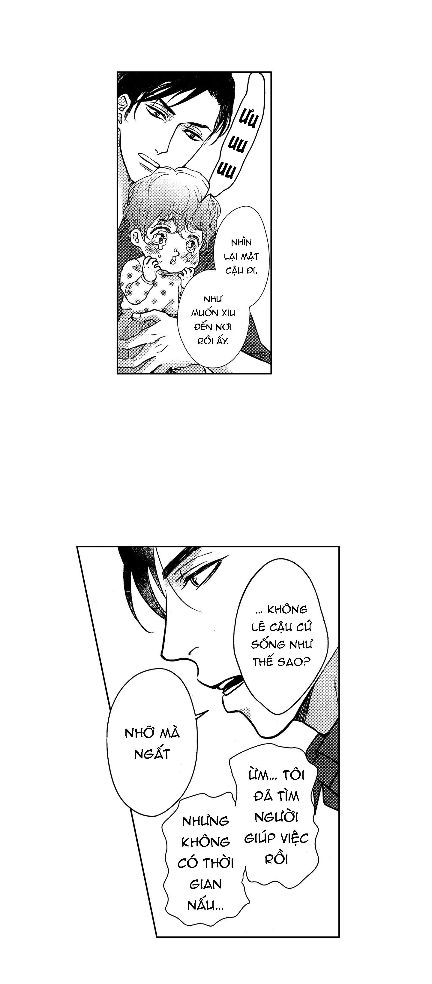 NỤ HÔN CỦA BABA Chapter 2 Trang 12