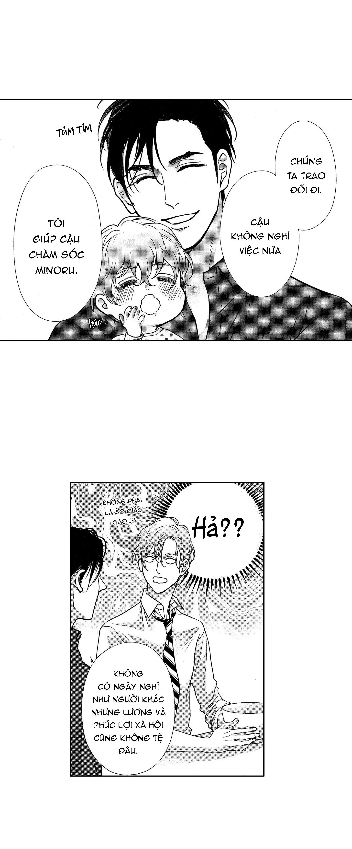 NỤ HÔN CỦA BABA Chapter 3 Trang 4