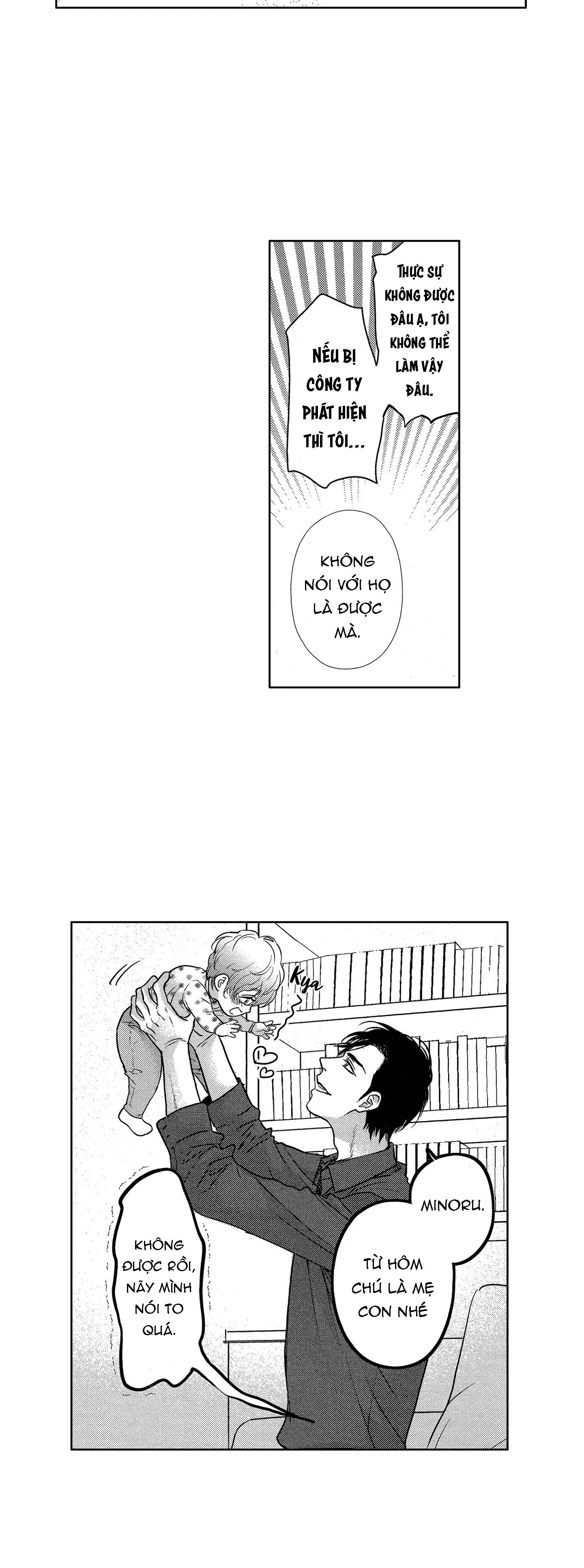 NỤ HÔN CỦA BABA Chapter 3 Trang 8