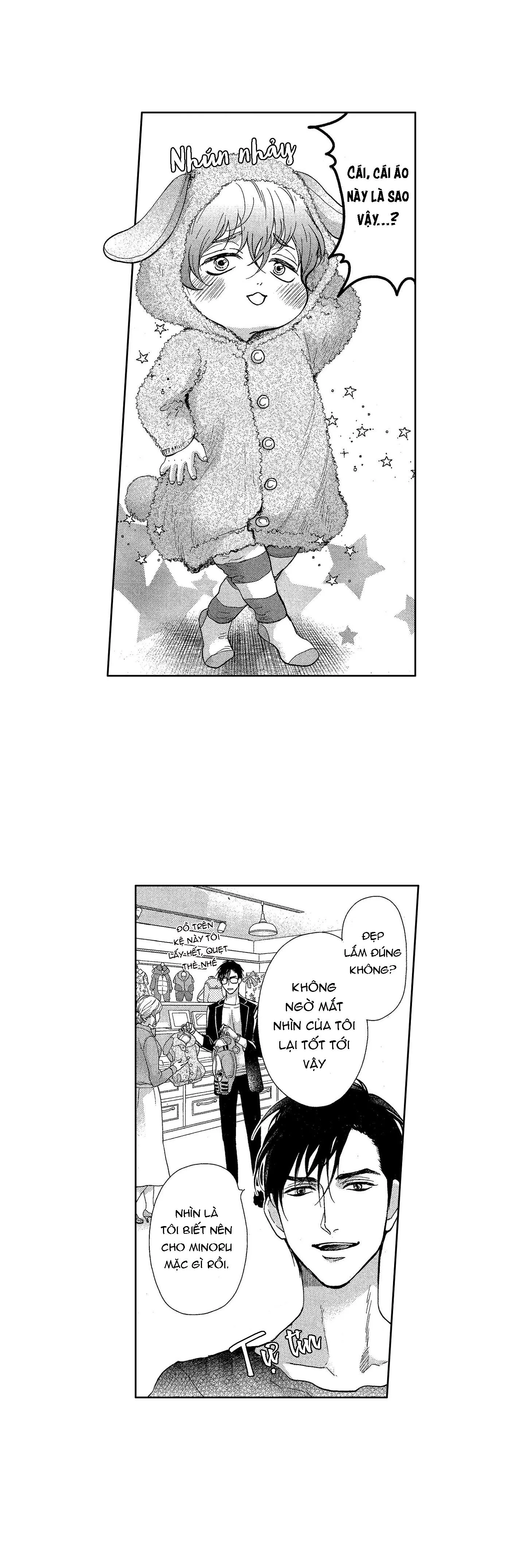 NỤ HÔN CỦA BABA Chapter 3 Trang 17