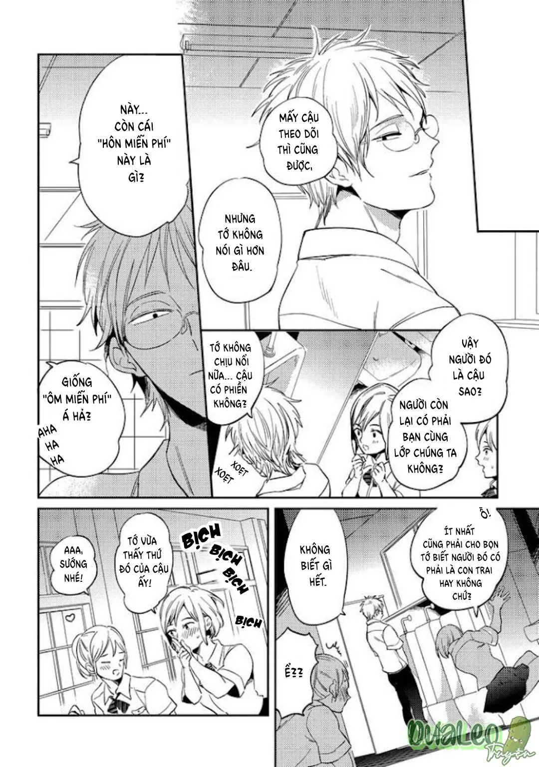 Nụ Hôn Miễn Phí Chapter 3 Trang 4