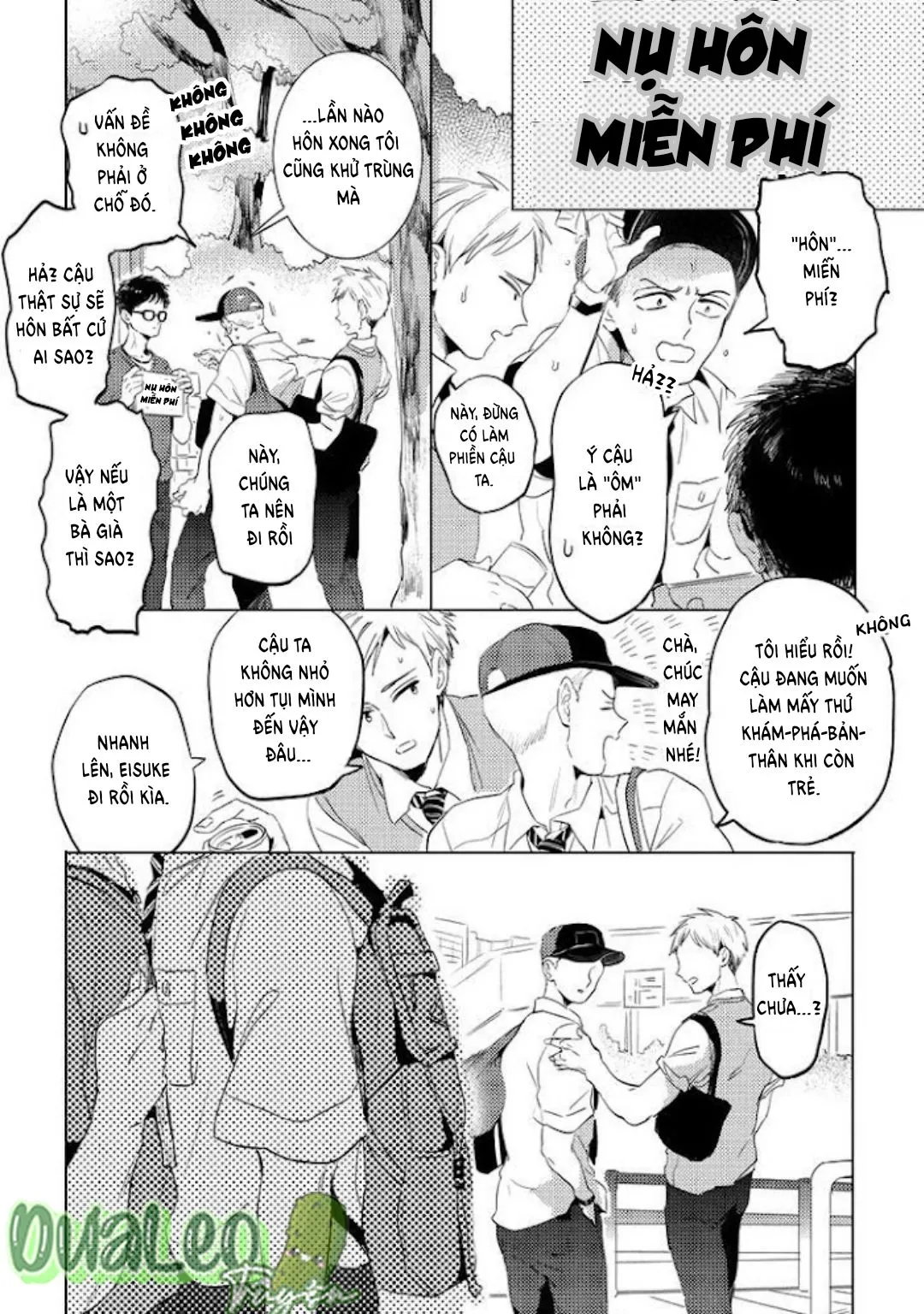 Nụ Hôn Miễn Phí Chapter 1 Trang 7