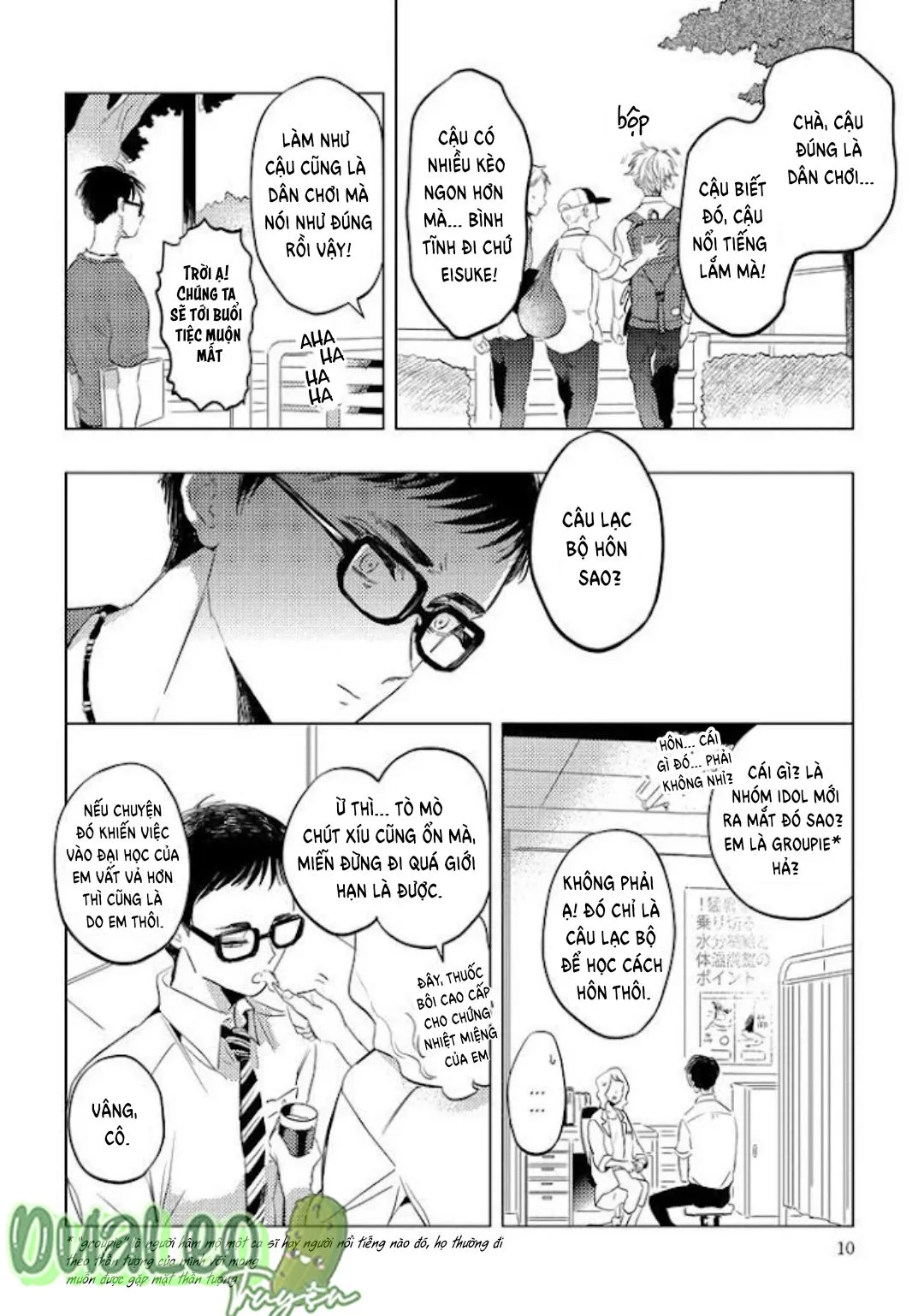 Nụ Hôn Miễn Phí Chapter 1 Trang 9