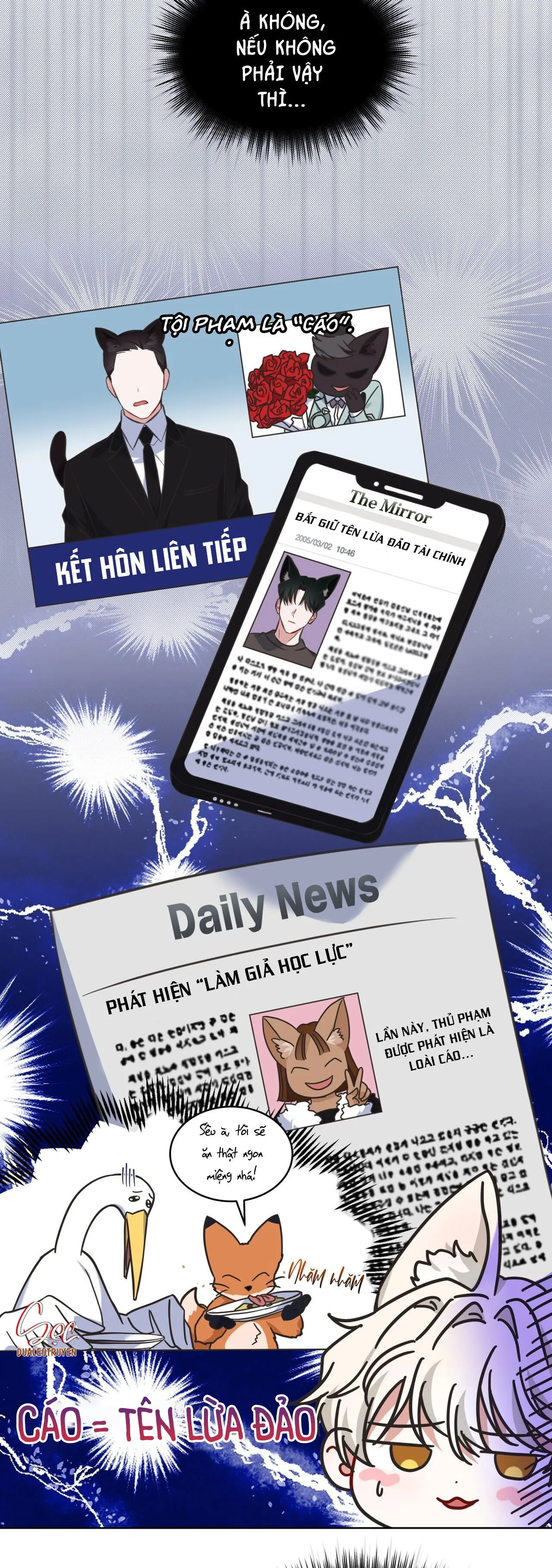 NƯỚC UỐNG TÌNH YÊU CỦA CÁO PLIN Chapter 1 Trang 17