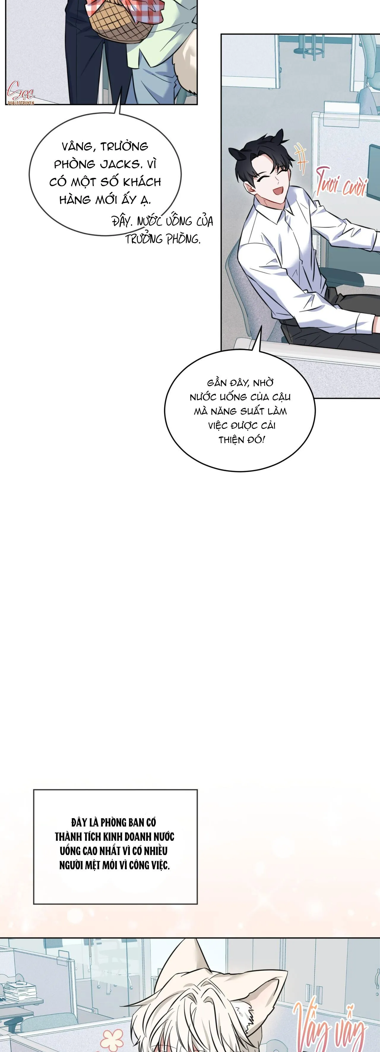 NƯỚC UỐNG TÌNH YÊU CỦA CÁO PLIN Chapter 1 Trang 37