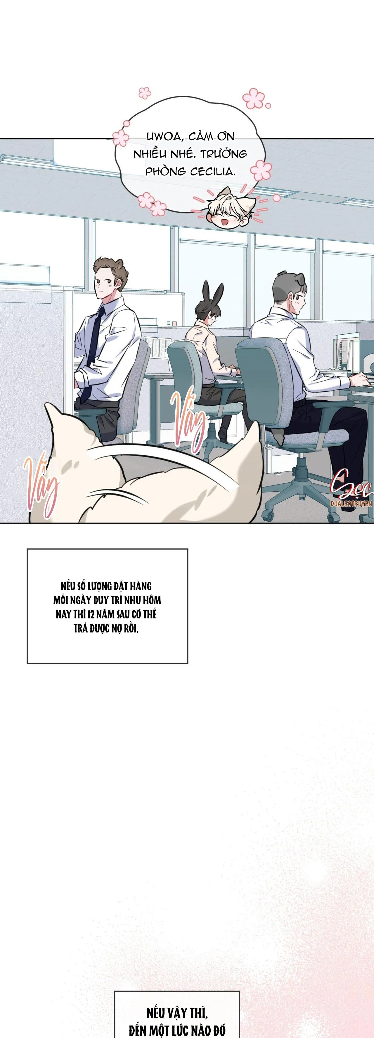 NƯỚC UỐNG TÌNH YÊU CỦA CÁO PLIN Chapter 1 Trang 41