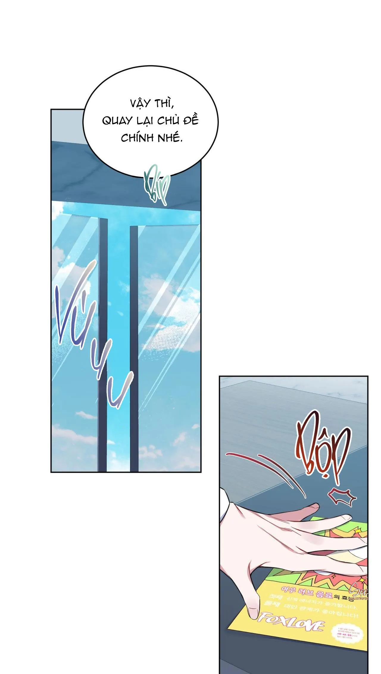 NƯỚC UỐNG TÌNH YÊU CỦA CÁO PLIN Chapter 3 Trang 37