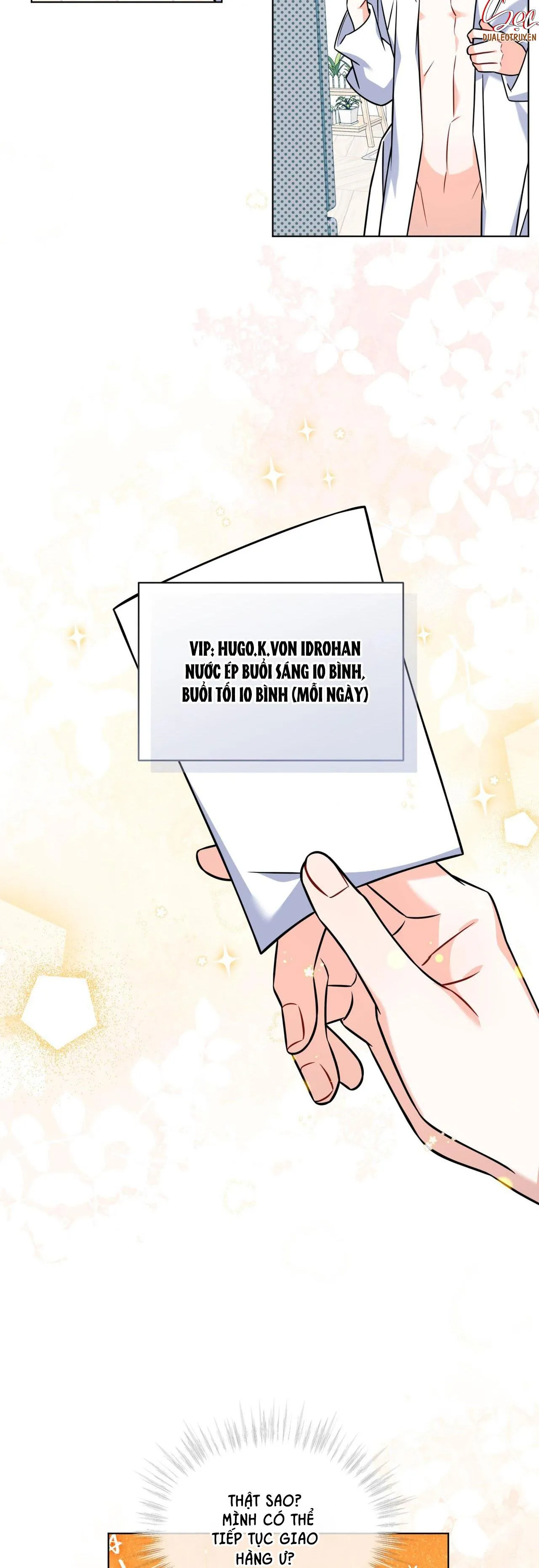 NƯỚC UỐNG TÌNH YÊU CỦA CÁO PLIN Chapter 10 Trang 11