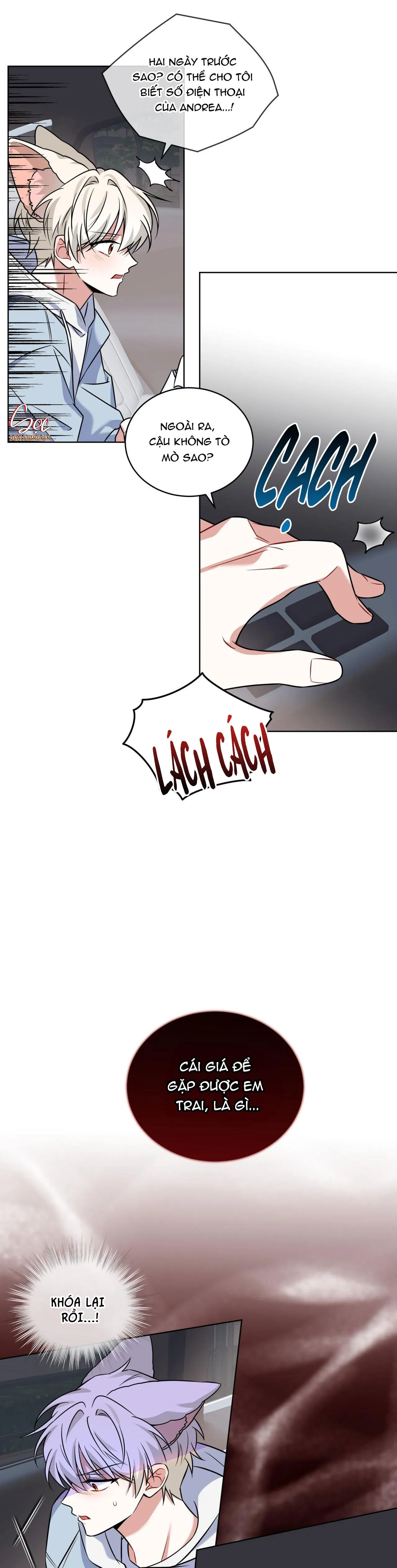 NƯỚC UỐNG TÌNH YÊU CỦA CÁO PLIN Chapter 13 Trang 26