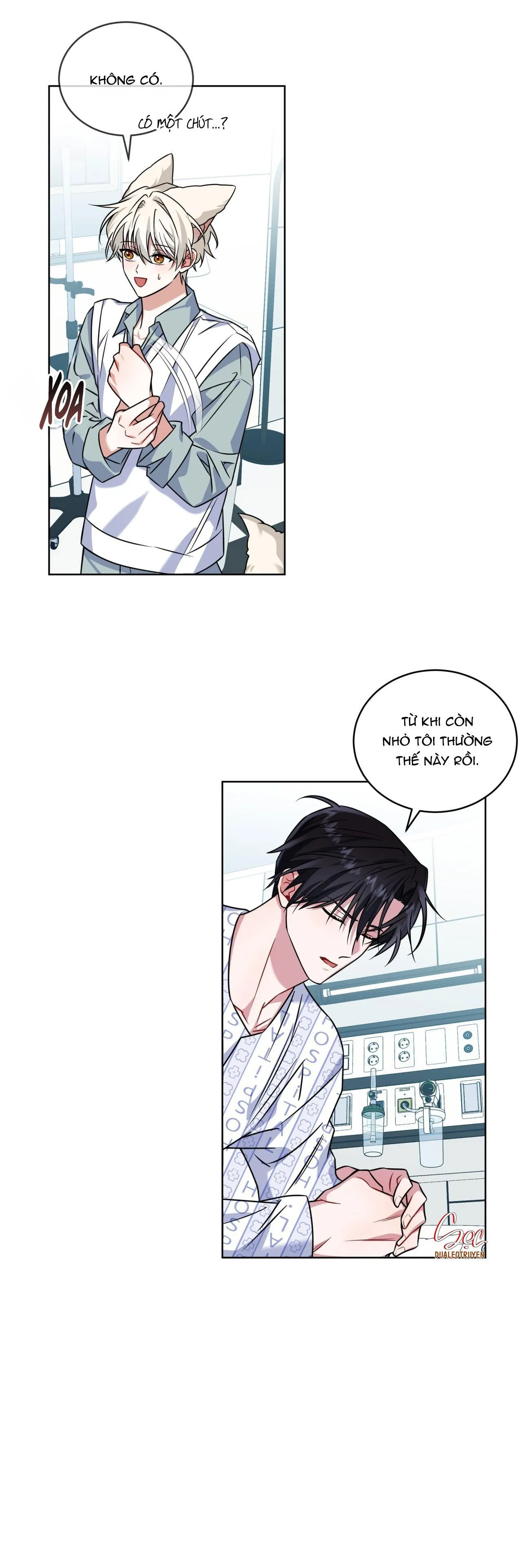 NƯỚC UỐNG TÌNH YÊU CỦA CÁO PLIN Chapter 17 Trang 30