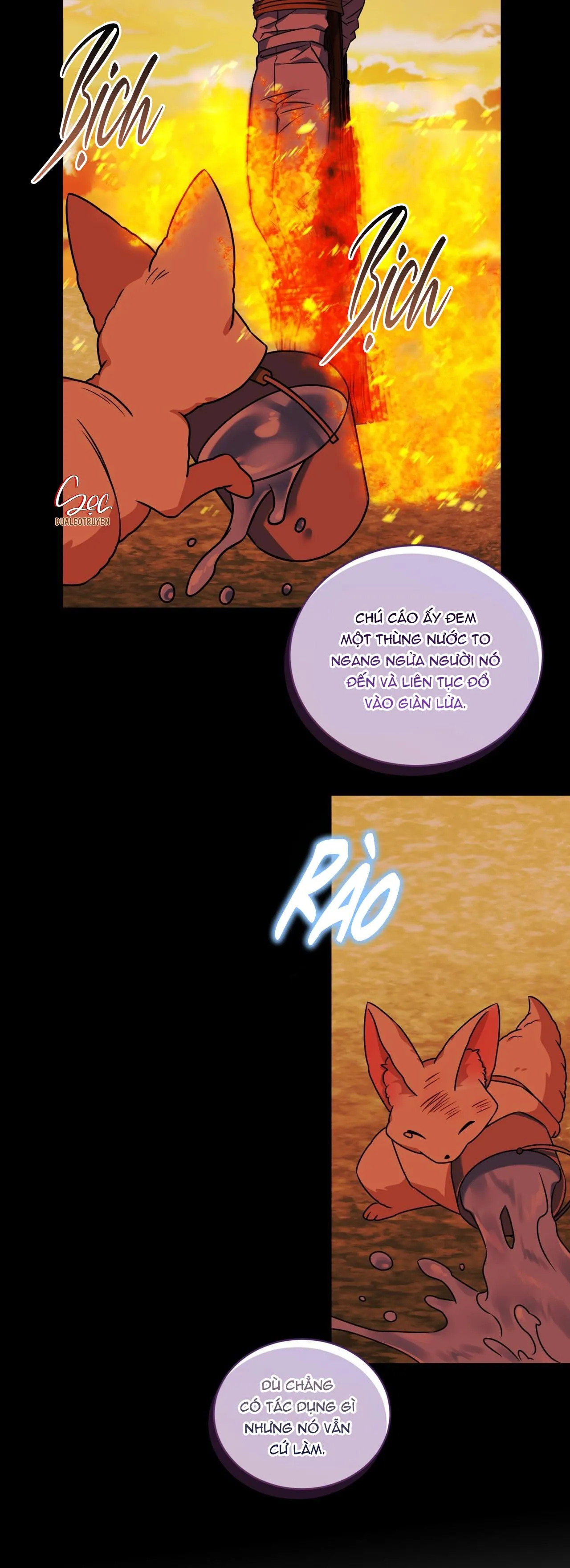 NƯỚC UỐNG TÌNH YÊU CỦA CÁO PLIN Chapter 17 Trang 37