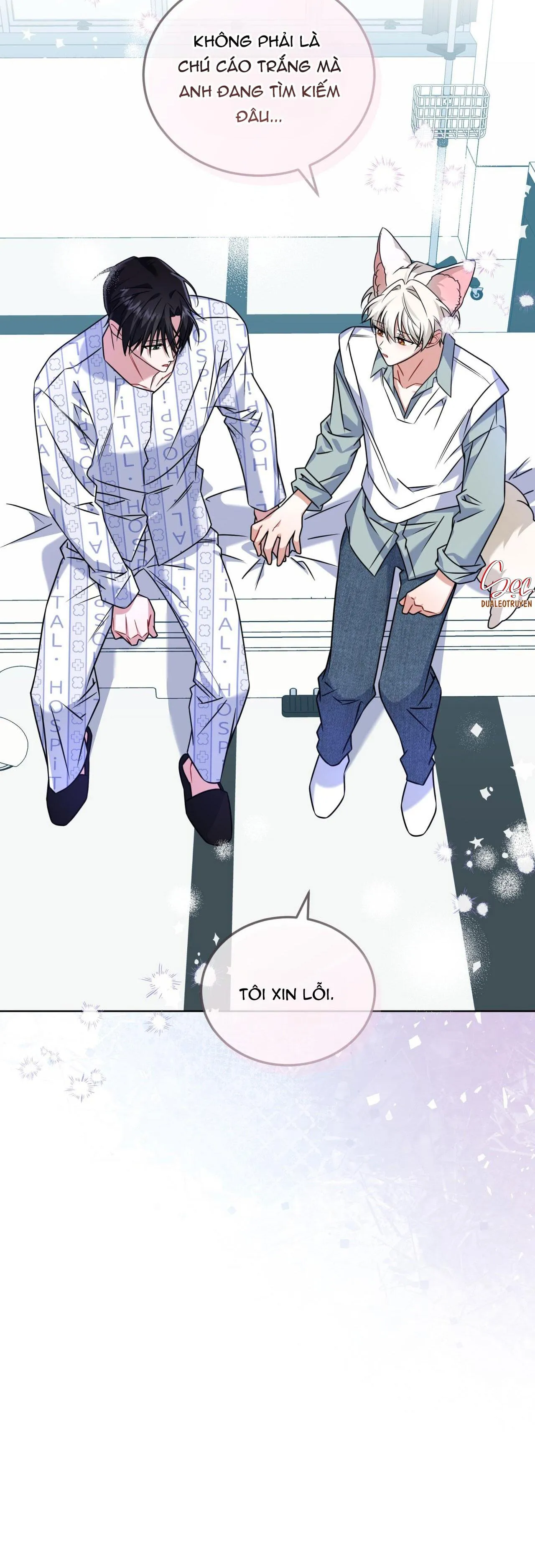 NƯỚC UỐNG TÌNH YÊU CỦA CÁO PLIN Chapter 17 Trang 43