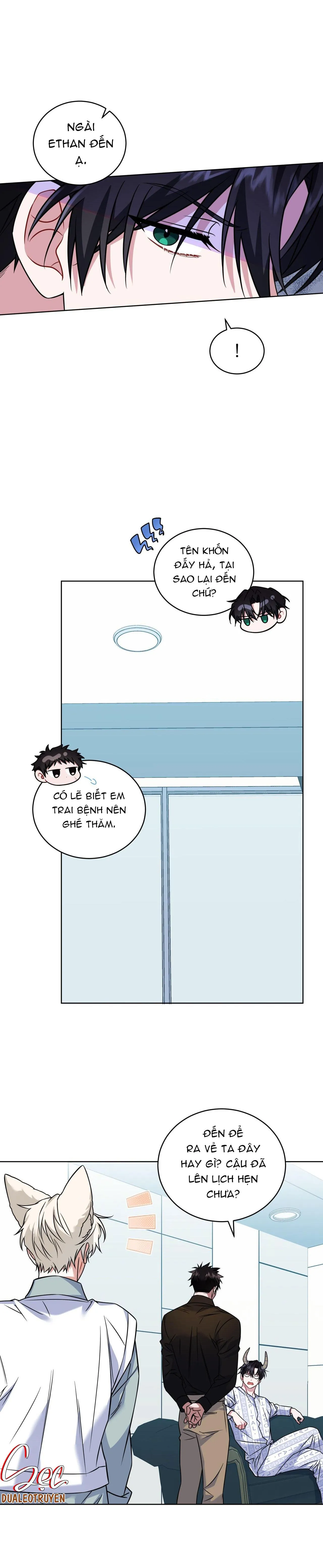 NƯỚC UỐNG TÌNH YÊU CỦA CÁO PLIN Chapter 18 Trang 14