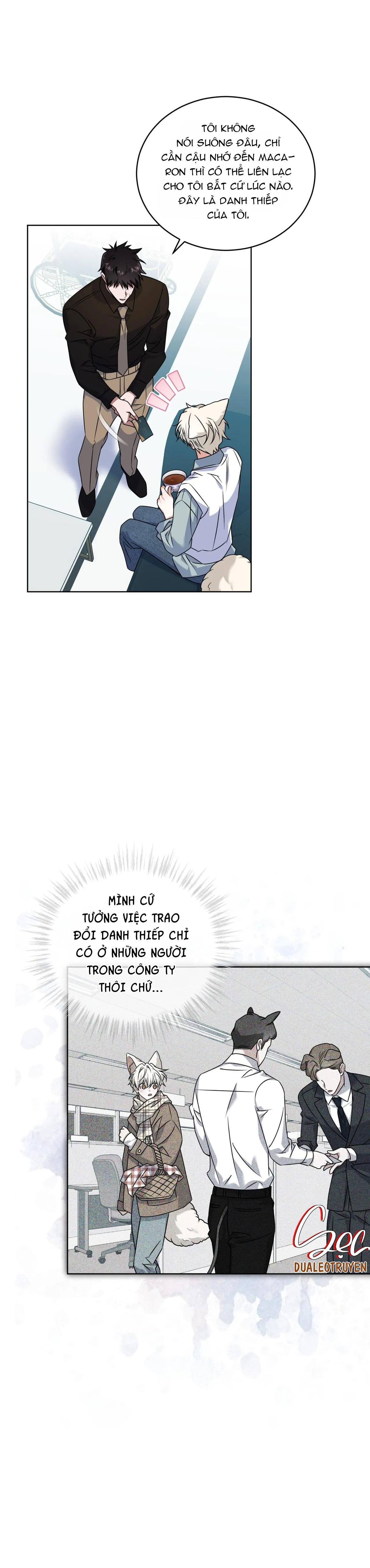 NƯỚC UỐNG TÌNH YÊU CỦA CÁO PLIN Chapter 18 Trang 31