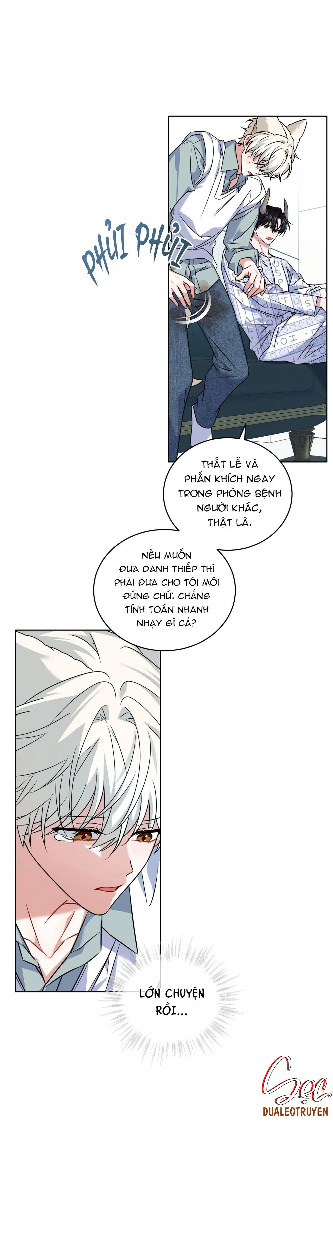 NƯỚC UỐNG TÌNH YÊU CỦA CÁO PLIN Chapter 18 Trang 34