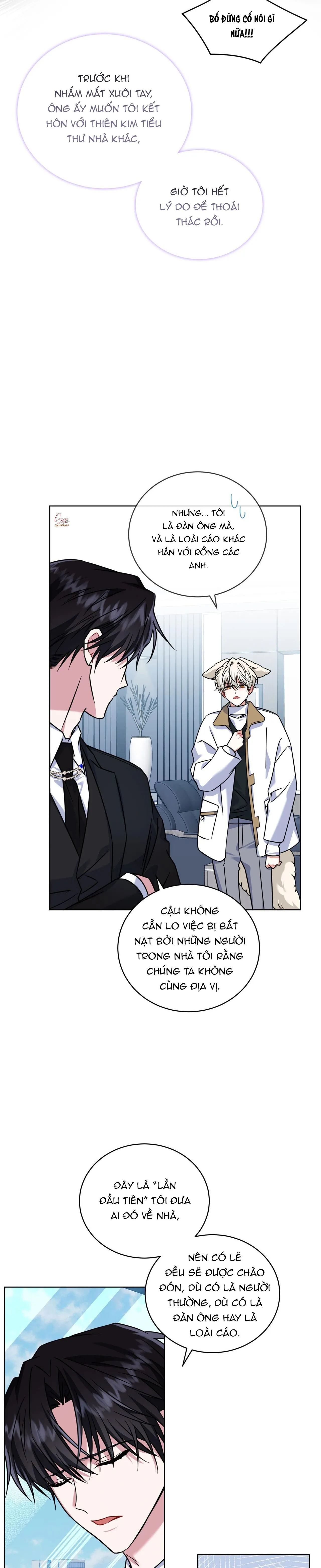 NƯỚC UỐNG TÌNH YÊU CỦA CÁO PLIN Chapter 21 Trang 4