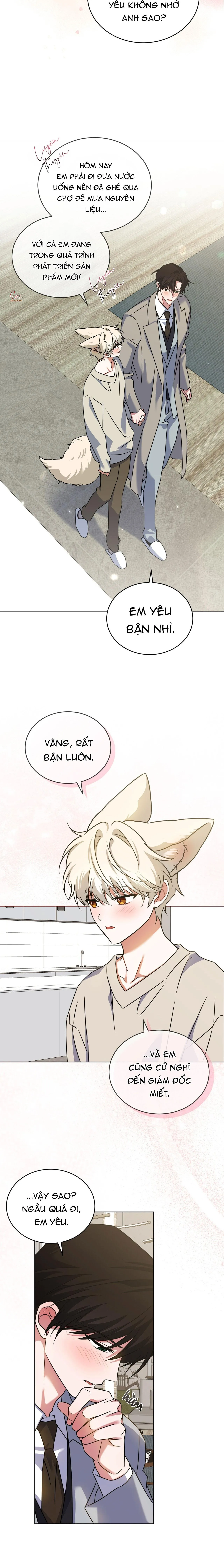 NƯỚC UỐNG TÌNH YÊU CỦA CÁO PLIN Chapter 42 Trang 16