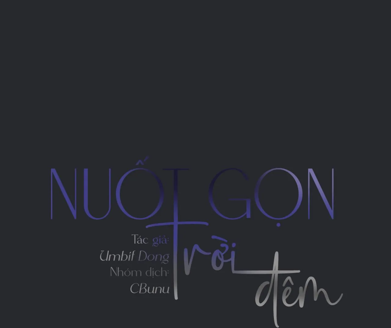 |DROP| Nuốt Gọn Trời Đêm Chapter 8 Trang 34