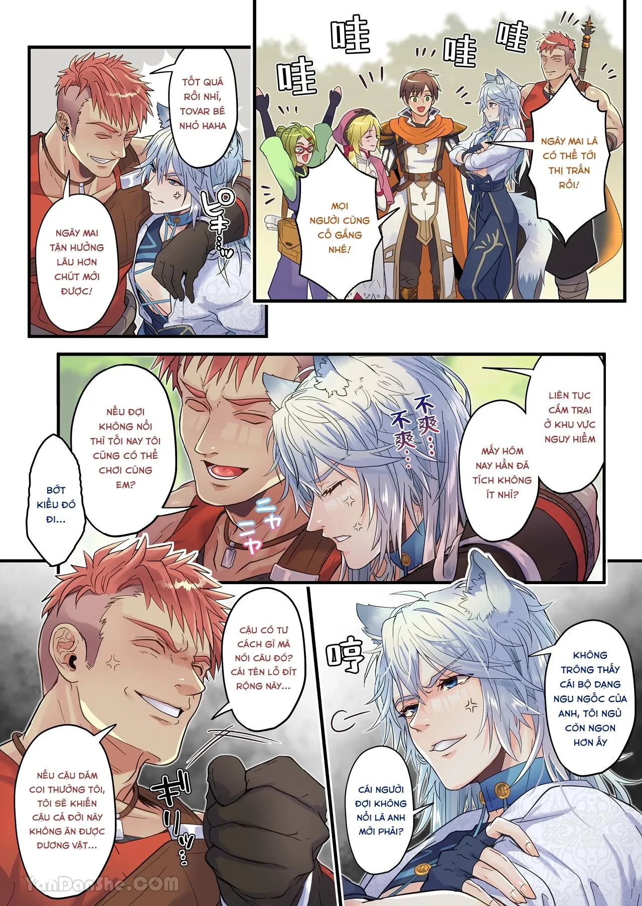 Ở đây có yaoi hơi bị choáy Chapter 364 Trang 8