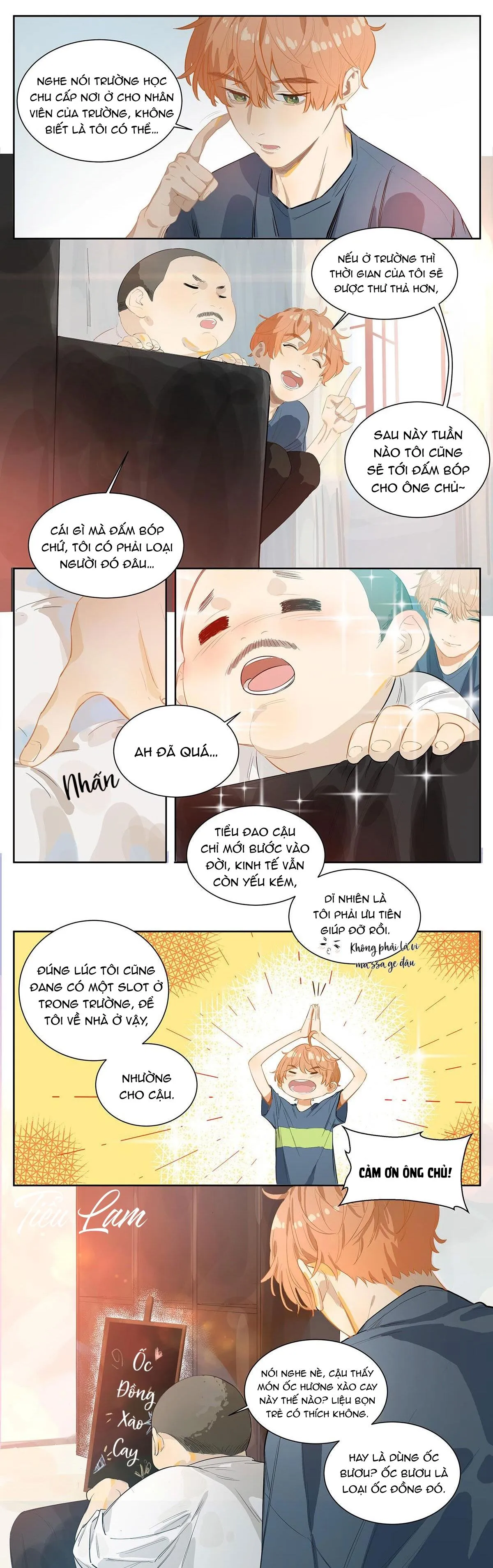 Ốc bươu tiên sinh Chapter 2 Trang 4