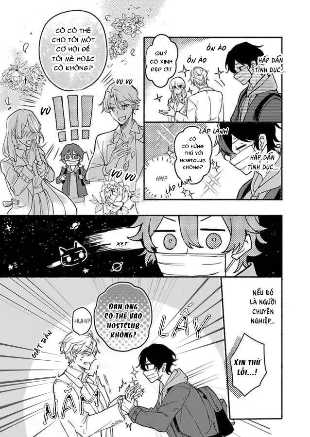 Tôi có thể trao cả tiền lẫn tình không?~ Bài học thú vị từ Host No.1 Chapter 1 Trang 11