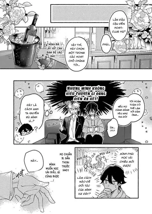 Tôi có thể trao cả tiền lẫn tình không?~ Bài học thú vị từ Host No.1 Chapter 1 Trang 12