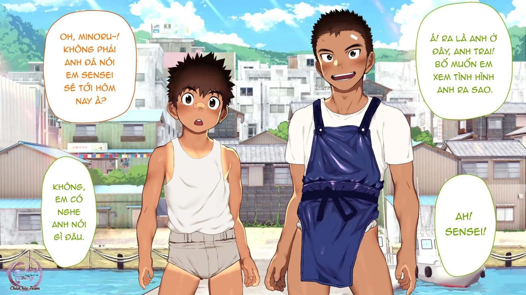 Omega Bên Bờ Biển Chapter 1 Trang 28