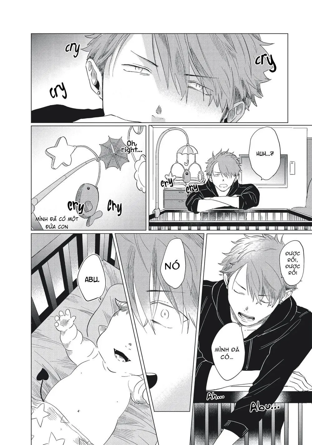 Omega Có Thai Cùng Ác Qủy Chapter 2 Trang 4