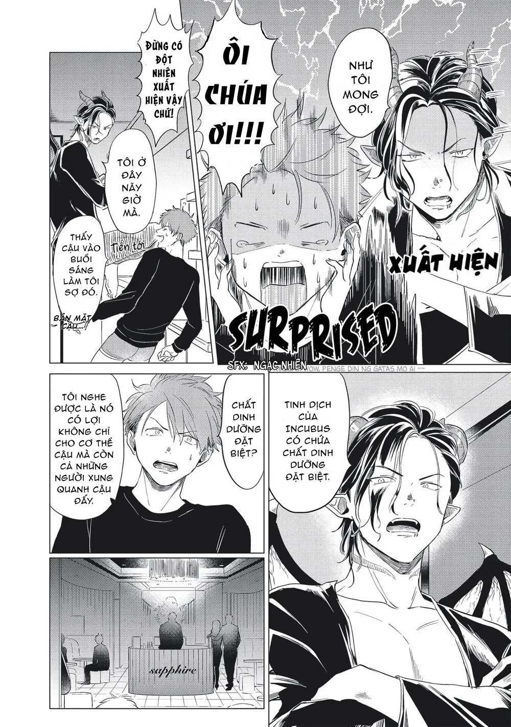 Omega Có Thai Cùng Ác Qủy Chapter 2 Trang 6