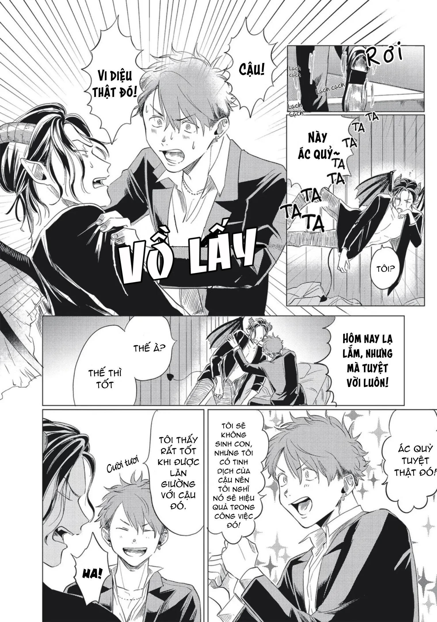 Omega Có Thai Cùng Ác Qủy Chapter 2 Trang 8