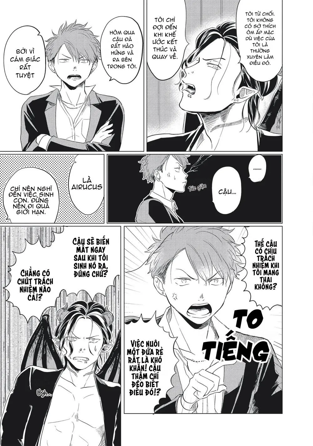 Omega Có Thai Cùng Ác Qủy Chapter 2 Trang 9