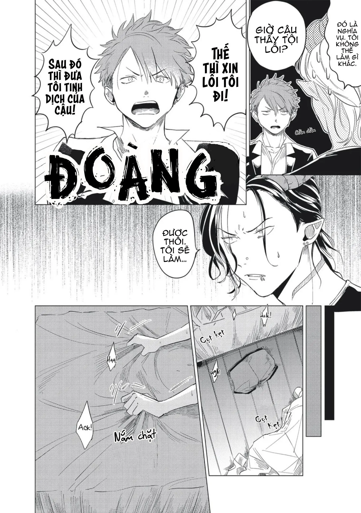 Omega Có Thai Cùng Ác Qủy Chapter 2 Trang 10