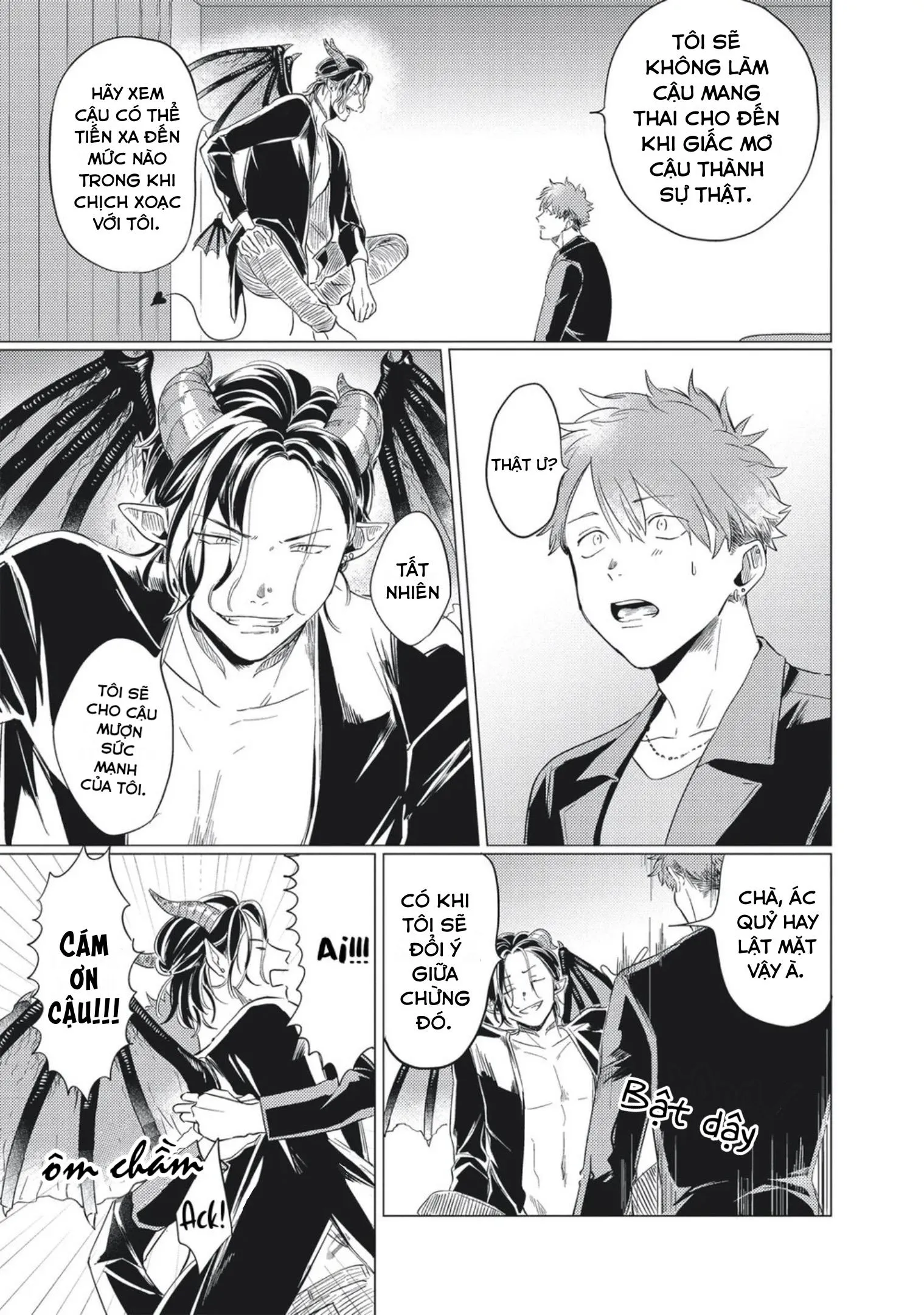 Omega Có Thai Cùng Ác Qủy Chapter 2 Trang 25