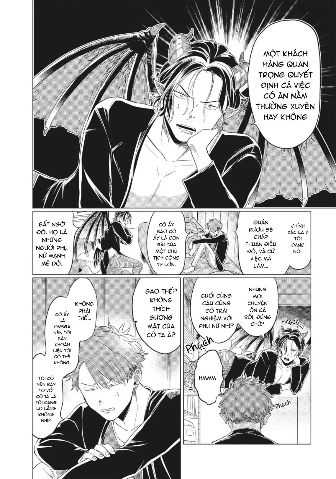 Omega Có Thai Cùng Ác Qủy Chapter 3 Trang 9